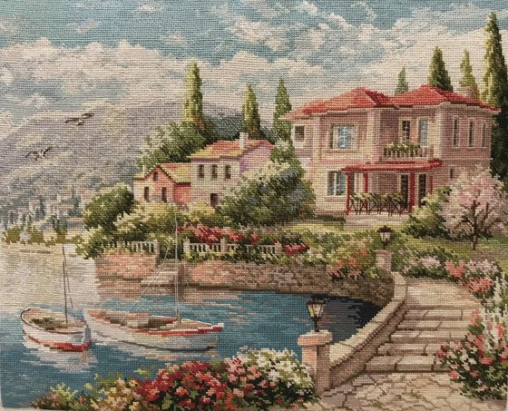 Работа «Утро на побережье от Алисы»