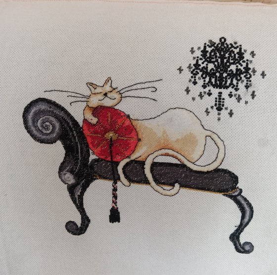 Работа «Гламурная кошечка»