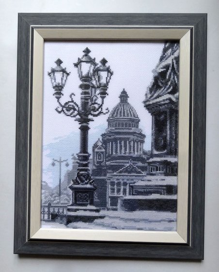 Работа «Исаакиевский собор из триптиха "Графика Санкт-Петербурга"»