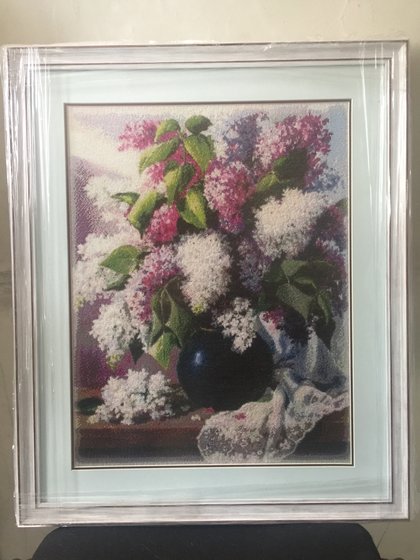 Работа «Сирень; Золотая панна»