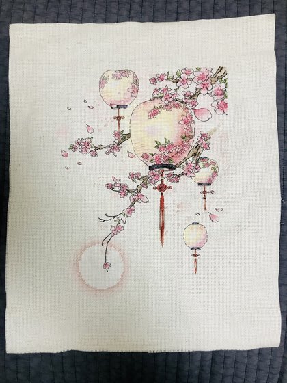 Работа «В дыме сакуры»