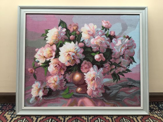 Работа «Пионы»