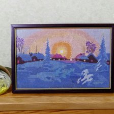 Работа «Студёное утро»