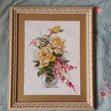 Работа «Цветы в вазе»