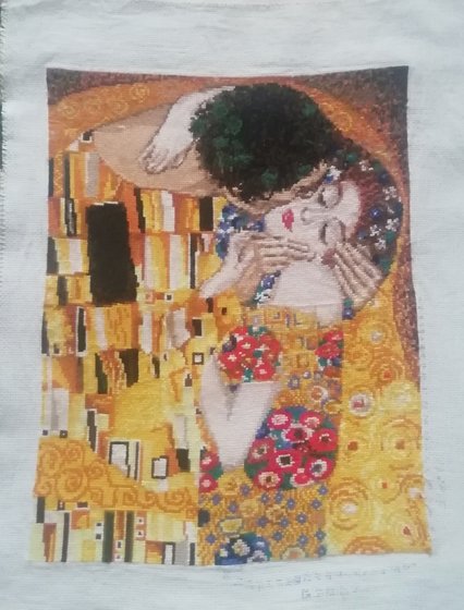 Работа «Поцелуй»