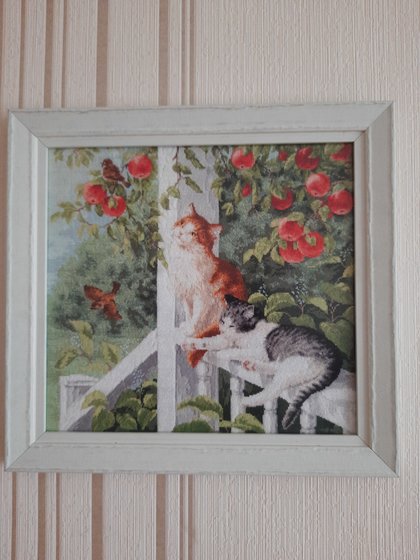 Работа «На крылечке»