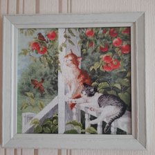 Работа «На крылечке»