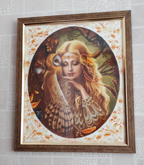 Работа «Подружка осень от Галины Томиной»