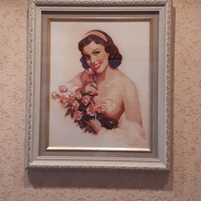 Работа «Ретро дама от Инны Байденко»