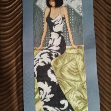 Работа «Девушка в стиле арт-деко»