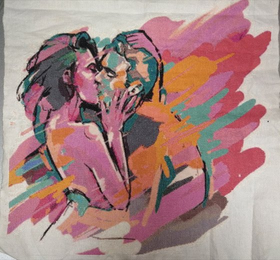 Работа «Поцелуй»