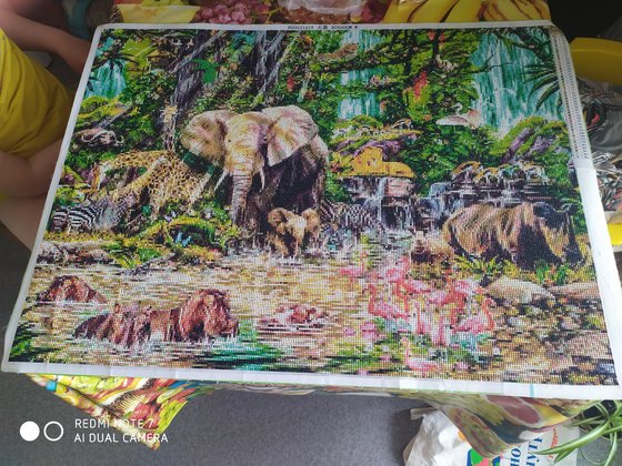 Работа «Звериный рай»