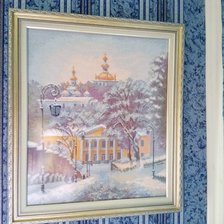 Работа «Снежная зима в оформлении»