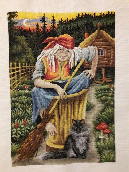 Работа «Баба яга»