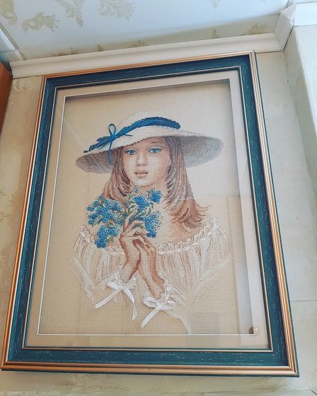 Работа «"Незабудки" от фирмы "Риолис Премиум"»