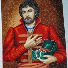 Работа «Вышивка бисером "Княжеский подарок" от фирмы "Золотые ручки"»