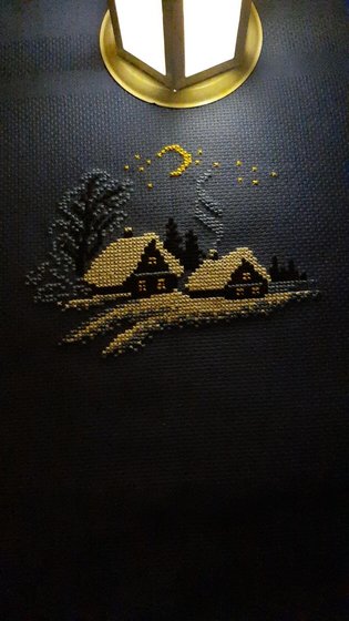 Работа «Новогодние салфетки от фирмы "Искусница"»