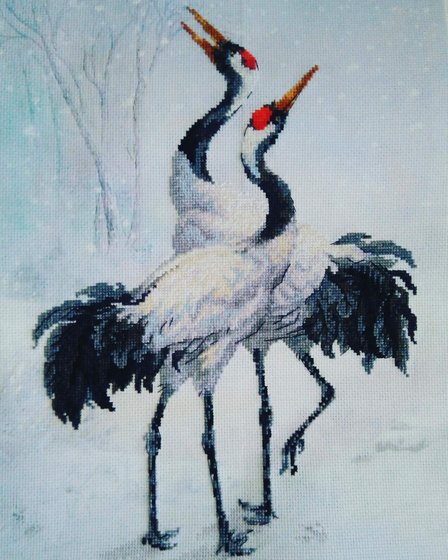 Работа «"Журавли" от "Риолис"»