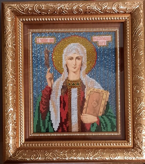 Работа «Вышивка ювелирным бисером»