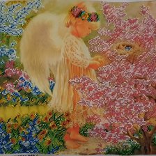 Работа «Вышивка бисером»