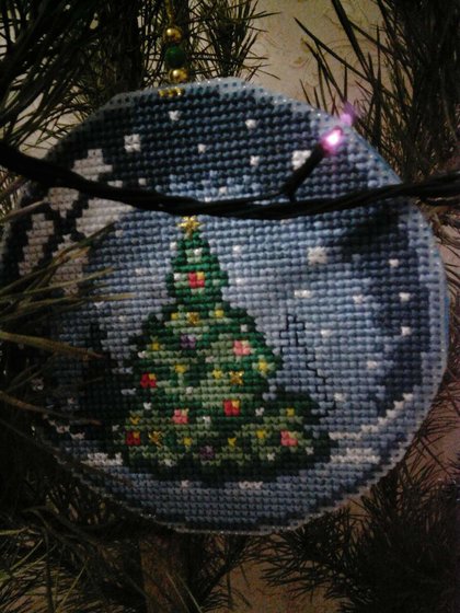 Работа «"Елка" по схеме из интернета.»