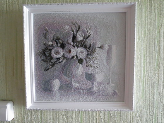 Работа «Белый натюрморт. Юнона»