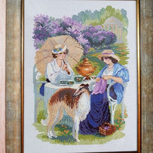 Работа «Цветет сирень»