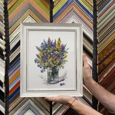 Работа «Полевые цветы»