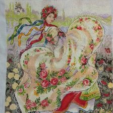 Работа «Святкова хустина,Мережка»