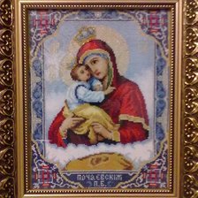 Работа «Почаевская икона.»