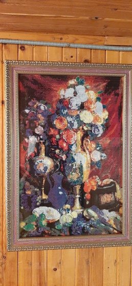 Работа «Цветы в вазе»