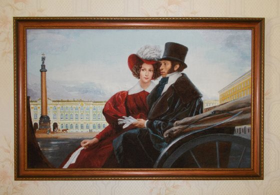 Работа «Михаил Шаньков. Дворцовая площадь. (ЭстЭ).»