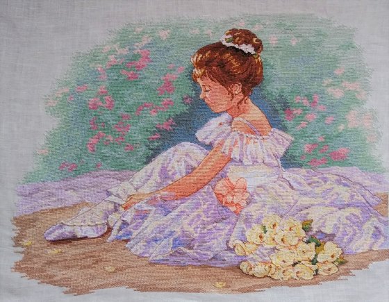 Работа «Милая балерина. Dimensions»