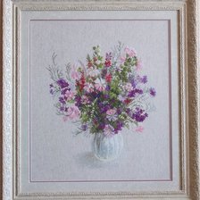 Работа «Ваза с цветами»