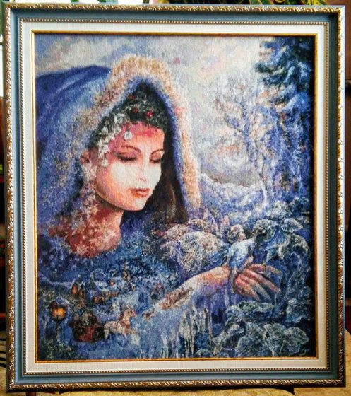 Работа «Зима»