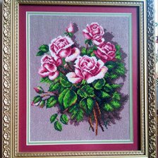 Работа «Букет роз»