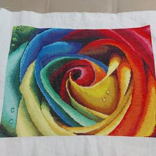 Работа «Цветные лепестки»