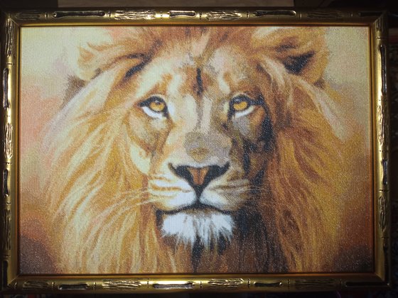 Работа «Огненный лев»