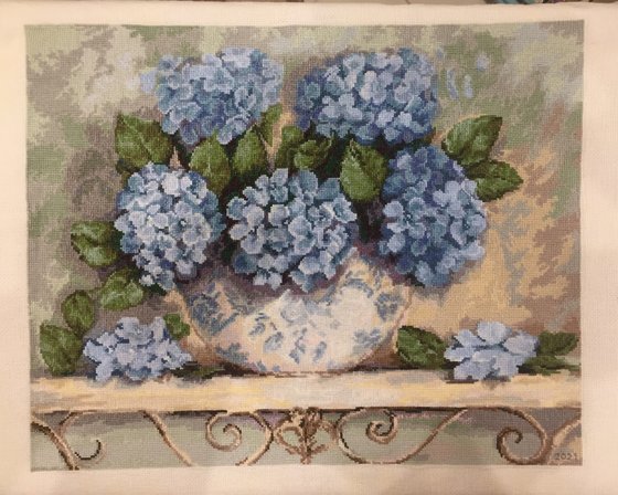 Работа «Luca-S Гортензия.»