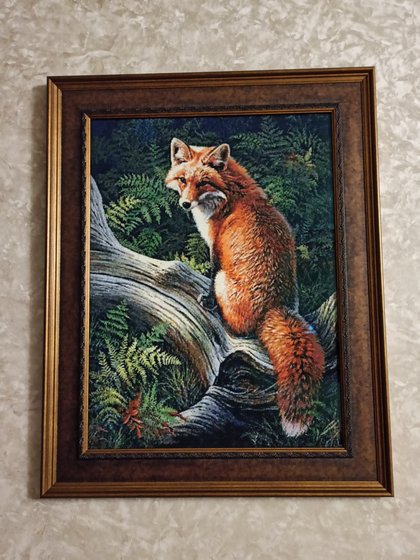 Работа «В папоротнике»