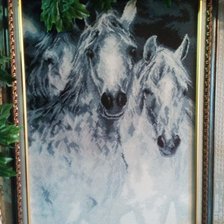 Работа «"Лошади" Чаривна мыть»