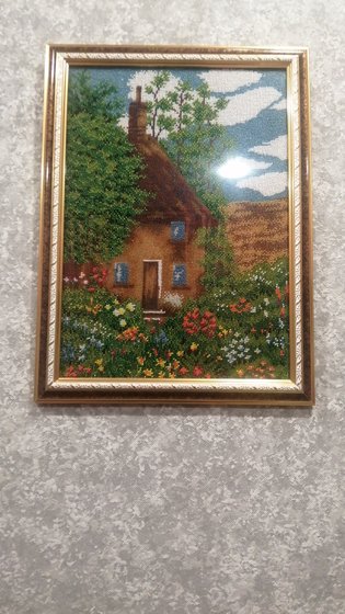 Работа «Домик в деревне»