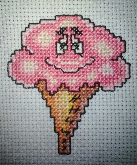 Работа «Миниатюра "Мороженое"»