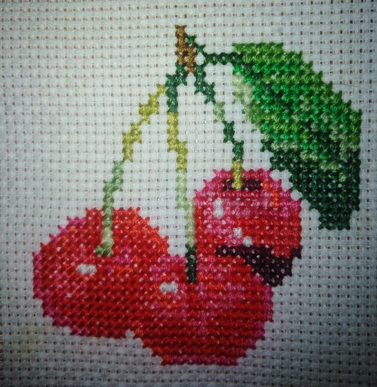 Работа «Миниатюра "Вишенки"»