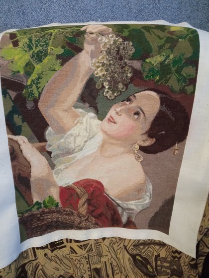 Работа «картина художника Брюллова "Итальянский полдень"»