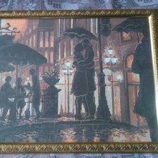 Работа «Дождливый вечер»