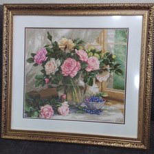 Работа «Натюрморт с голубикой»