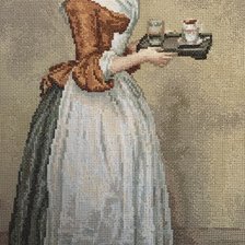 Работа «Прекрасная шоколадница»