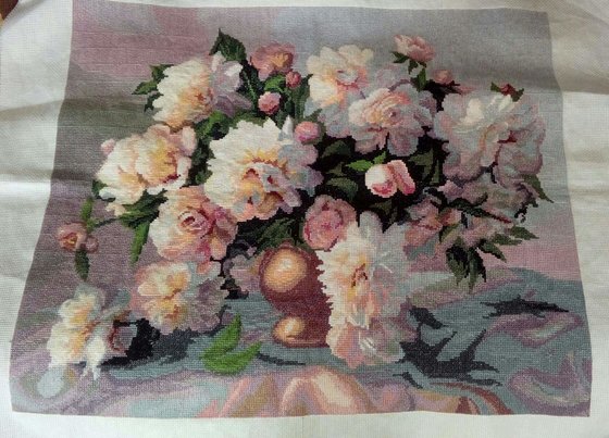 Работа «Пионы от фирмы Нитекс»