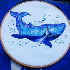 Работа «Мир животных. Кит»